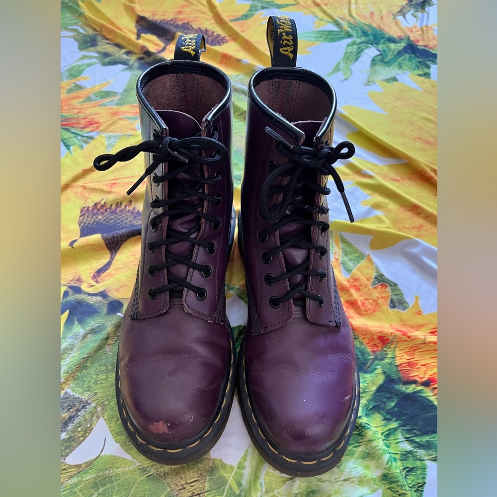 Purple Dr Martens